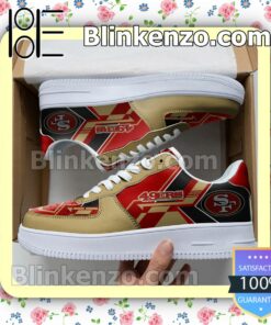 NFL San Francisco 49ers Nike Air Force Sneakers