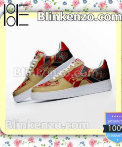 NFL San Francisco 49ers Nike Air Force Sneakers a