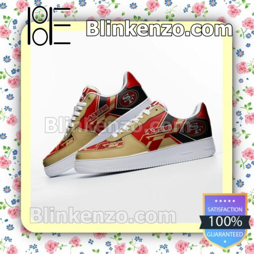 NFL San Francisco 49ers Nike Air Force Sneakers a