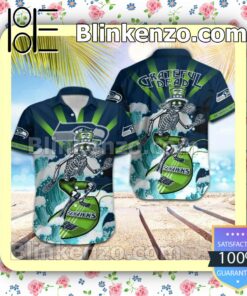 NFL Seattle Seahawks Grateful Dead Summer Beach Shirt