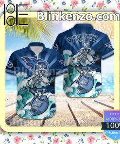 NFL Tennessee Titans Grateful Dead Summer Beach Shirt