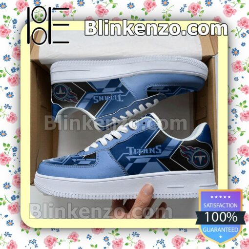 NFL Tennessee Titans Nike Air Force Sneakers