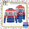 NRL Newcastle Knights Custom Name Number Knit Ugly Christmas Sweater