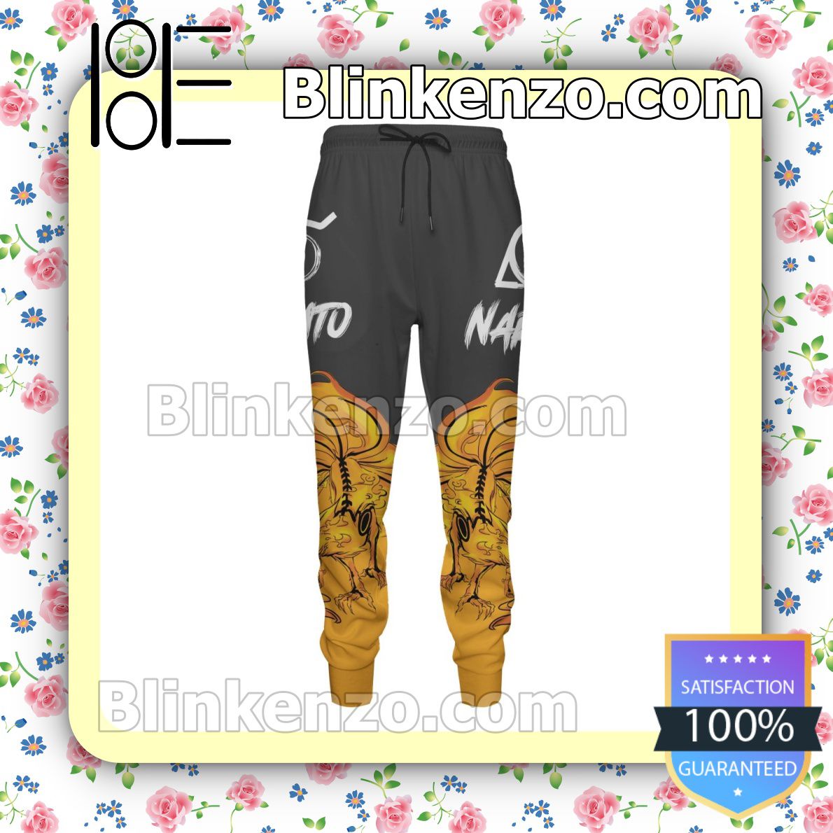 Rating Naruto Anime Style Gift For Family Joggers