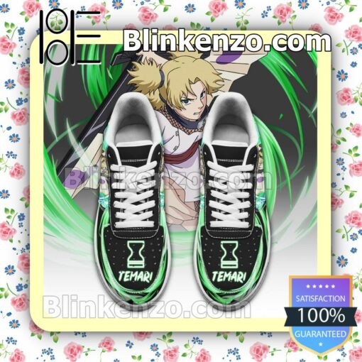 Naruto Temari Naruto Anime Nike Air Force Sneakers a