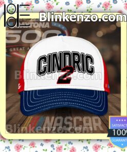 Nascar Daytona 500 Cindric 2 Team Penske Baseball Caps Gift For Boyfriend