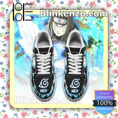 Neji Hyuga Naruto Anime Nike Air Force Sneakers a