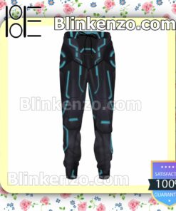 Neon Tech Iron Man Black And Blue Gift For Family Joggers