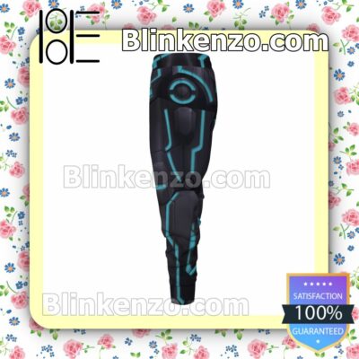 Neon Tech Iron Man Black And Blue Gift For Family Joggers b