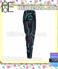 Neon Tech Iron Man Black And Blue Gift For Family Joggers c
