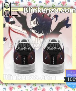 Nero Black Bull Knight Black Clover Anime Nike Air Force Sneakers b
