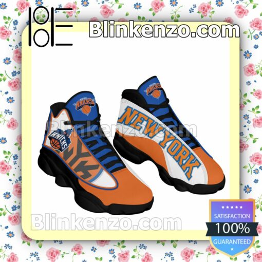 New York Knicks Jordan Mens Air 13 Retro Print