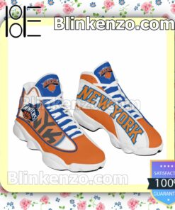New York Knicks Jordan Mens Air 13 Retro Print a
