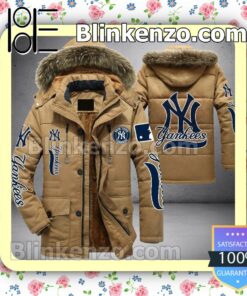 New York Yankees Mlb Men Puffer Jacket c