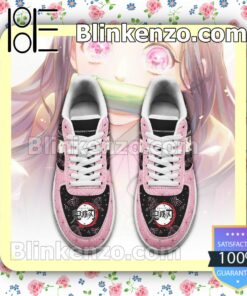 Nezuko Demon Slayer Anime Nike Air Force Sneakers a