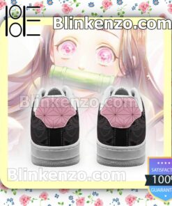 Nezuko Demon Slayer Anime Nike Air Force Sneakers b