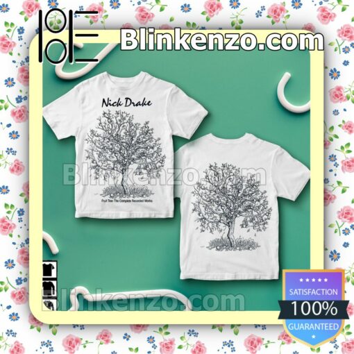 Nick Drake Fruit Tree The Complete Recorded Works White Full Print Shirts