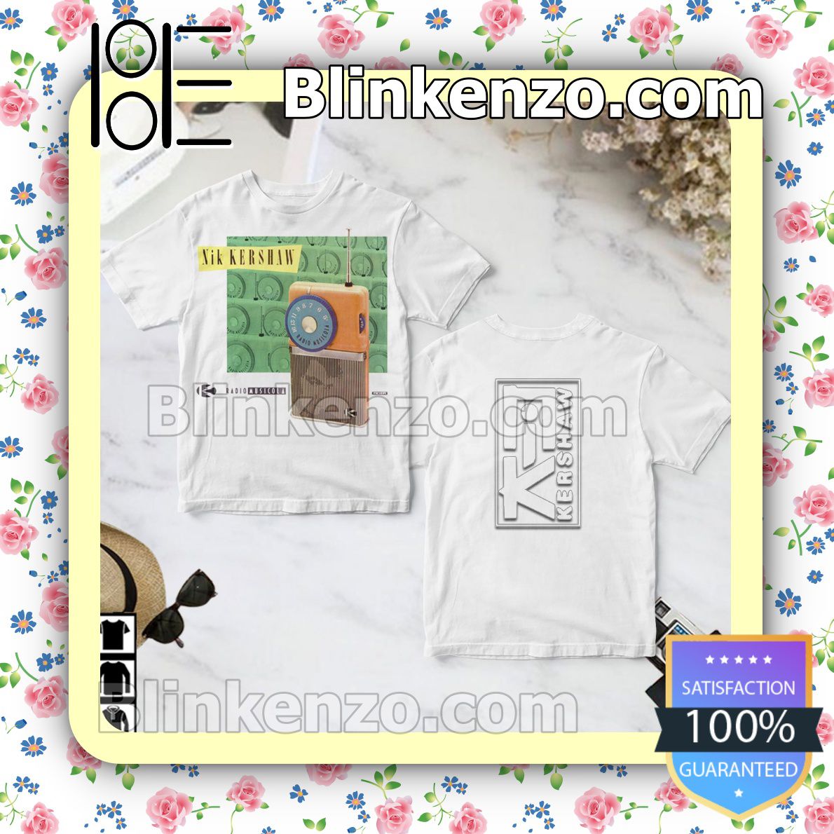 Nik Musicola Album Cover Custom Shirt - Blinkenzo