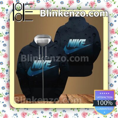 Nike Water Background Full-Zip Hooded Fleece Sweatshirt