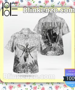 Nirvana Rock And Roll Casual Button Down Shirts