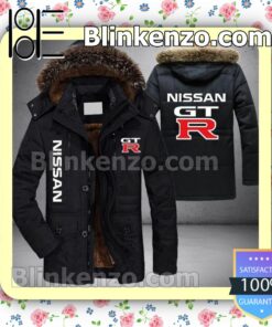 Nissan GTR Logo Men Puffer Jacket