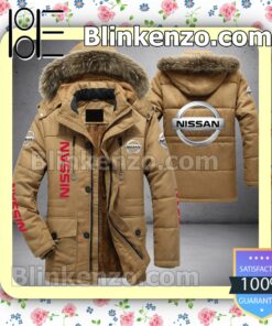 Nissan Motor Men Puffer Jacket a