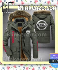 Nissan Motor Men Puffer Jacket b