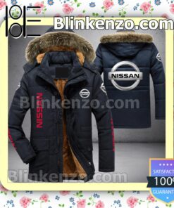 Nissan Motor Men Puffer Jacket c