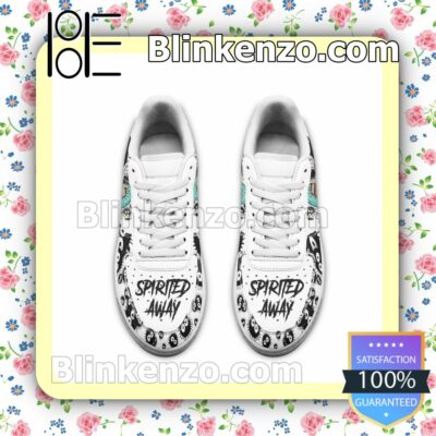 No Face Chichiro Spirited Away Anime Nike Air Force Sneakers a