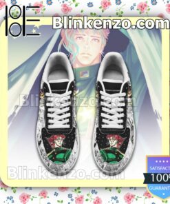 Noriaki Kakyoin Manga JoJo's Anime Nike Air Force Sneakers a