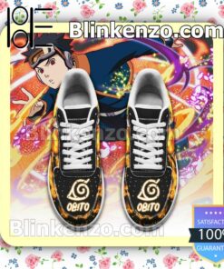 Obito Naruto Anime Nike Air Force Sneakers a