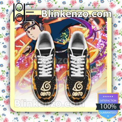 Obito Naruto Anime Nike Air Force Sneakers a