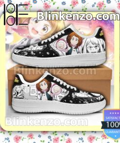 Ochako Uraraka My Hero Academia Anime Nike Air Force Sneakers