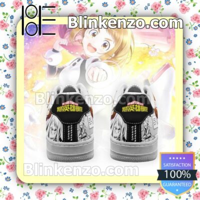Ochako Uraraka My Hero Academia Anime Nike Air Force Sneakers b