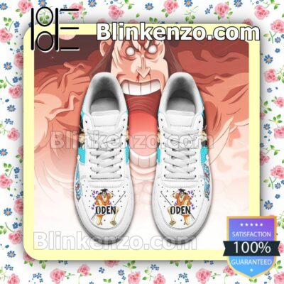 Oden One Piece Anime Nike Air Force Sneakers a