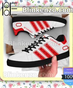 Oracle Corporation Logo Print Low Top Shoes