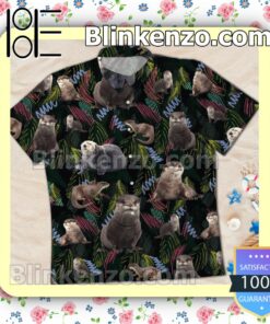 Otter Tropical Summer Beach Shirt