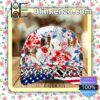 Papillon American Flag Classic Caps