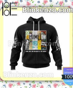 Personalized All Time Low Long Live The Reckless And The Brave Hooded Sweatshirt