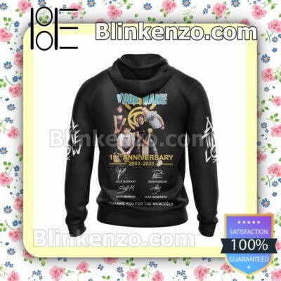Personalized All Time Low Long Live The Reckless And The Brave Hooded Sweatshirt a