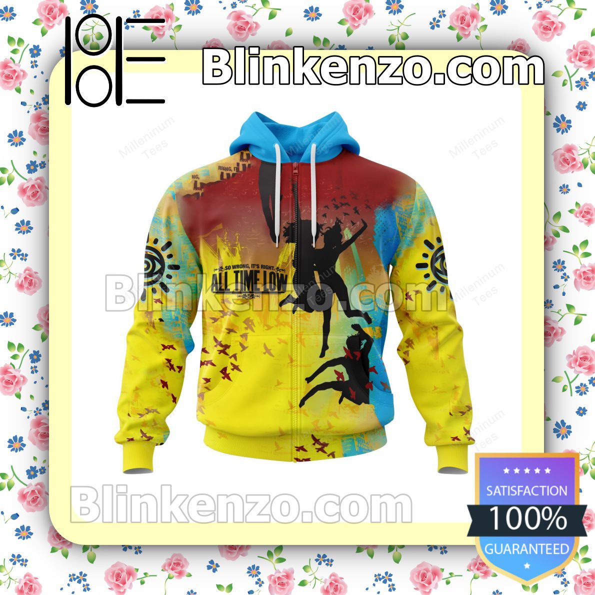 Personalized All Time Low So Wrong, It's Right Album Cover Hooded Sweatshirt