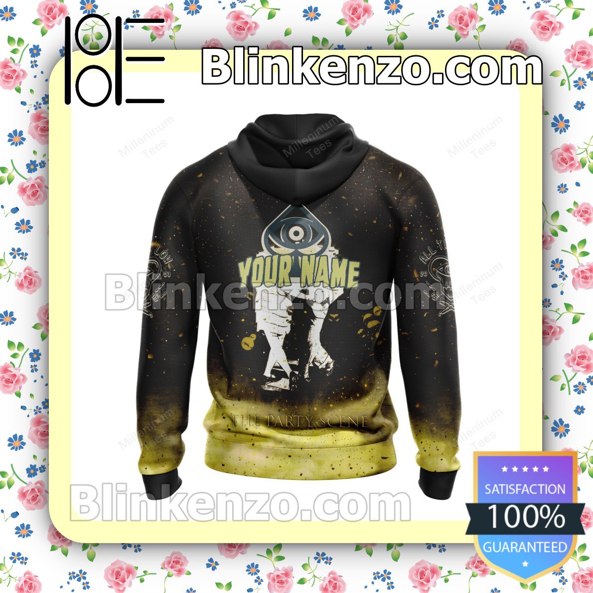 Personalized All Time Low The Party Scene Album Cover Hooded Sweatshirt