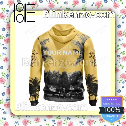 Personalized All Time Low Wake Up, Sunshine Album Cover Hooded Sweatshirt a