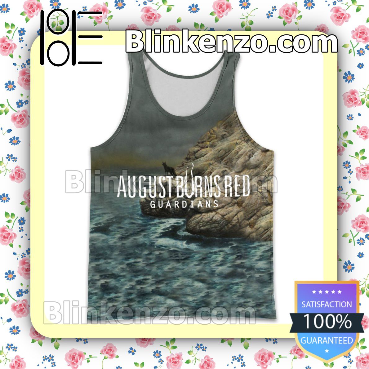 Personalized August Burns Red Guardians Album Cover Womens Tank Top