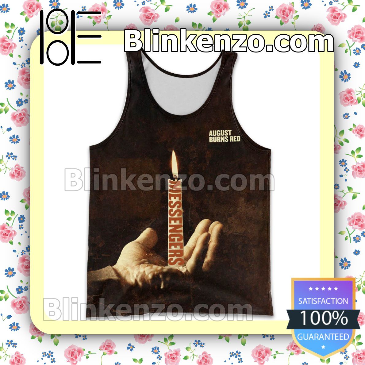 Personalized August Burns Red Messengers Album Cover Womens Tank Top