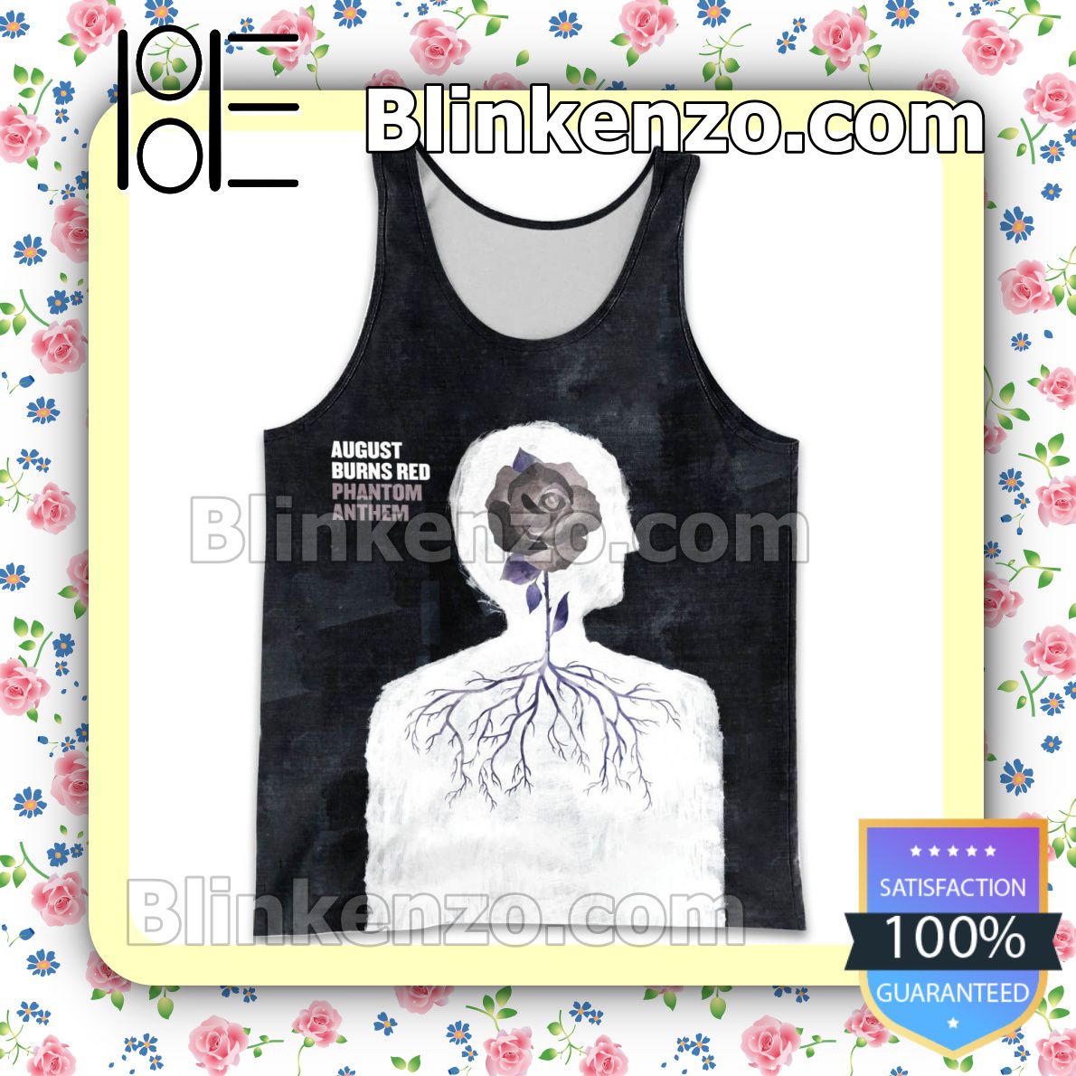Personalized August Burns Red Phantom Anthem Album Cover Womens Tank Top