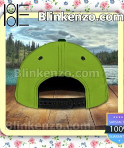 Personalized Bass Fisherman To The Core Fish Reaper Green Baseball Caps Gift For Boyfriend c
