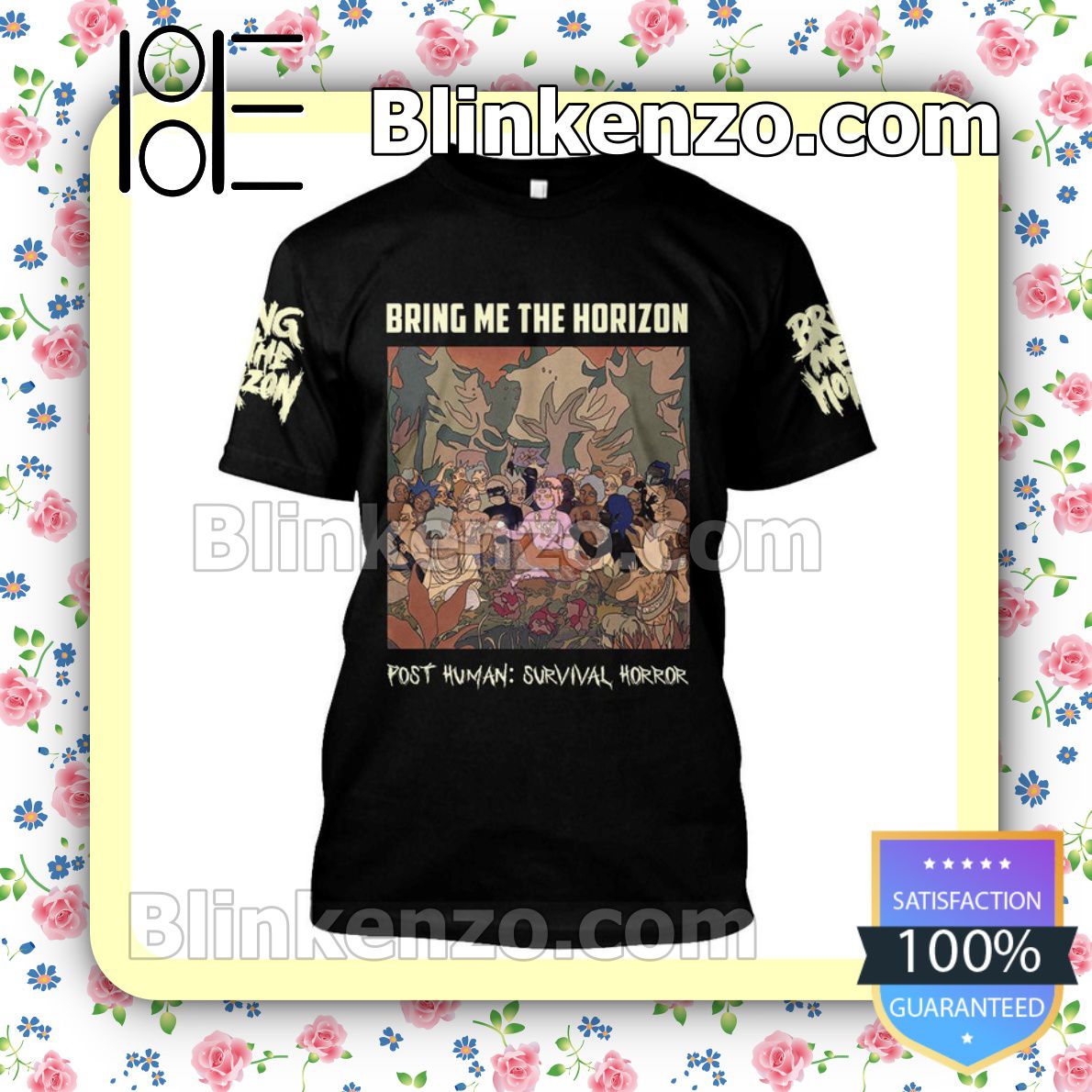 Personalized Bring Me The Horizon Post Human Survival Horror Soundtrack Album Custom T-shirts