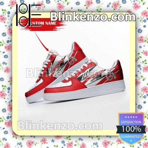 Personalized Bundesliga 1. FC Köln Custom Name Nike Air Force Sneakers b