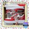 Personalized Bundesliga 1. FSV Mainz 05 Custom Name Nike Air Force Sneakers